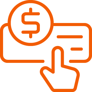 Pay-Per-Click PPC advertising service icon